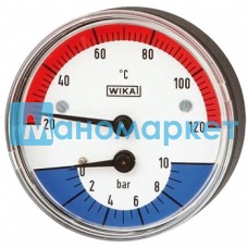 Термоманометры Wika 100.10.80